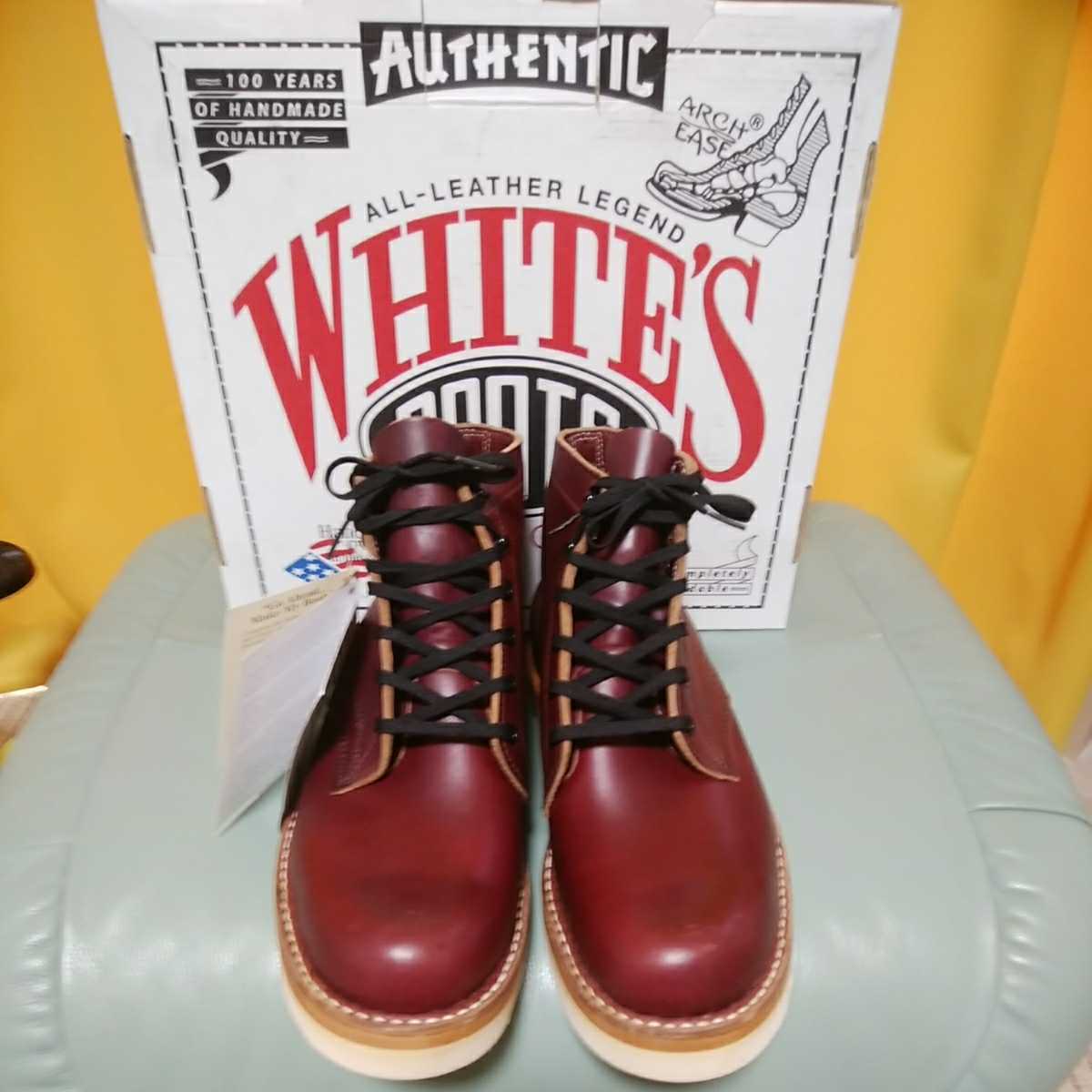 WHITE'S BOOTS ホワイツブーツ セミドレス 9E カラー/burgund