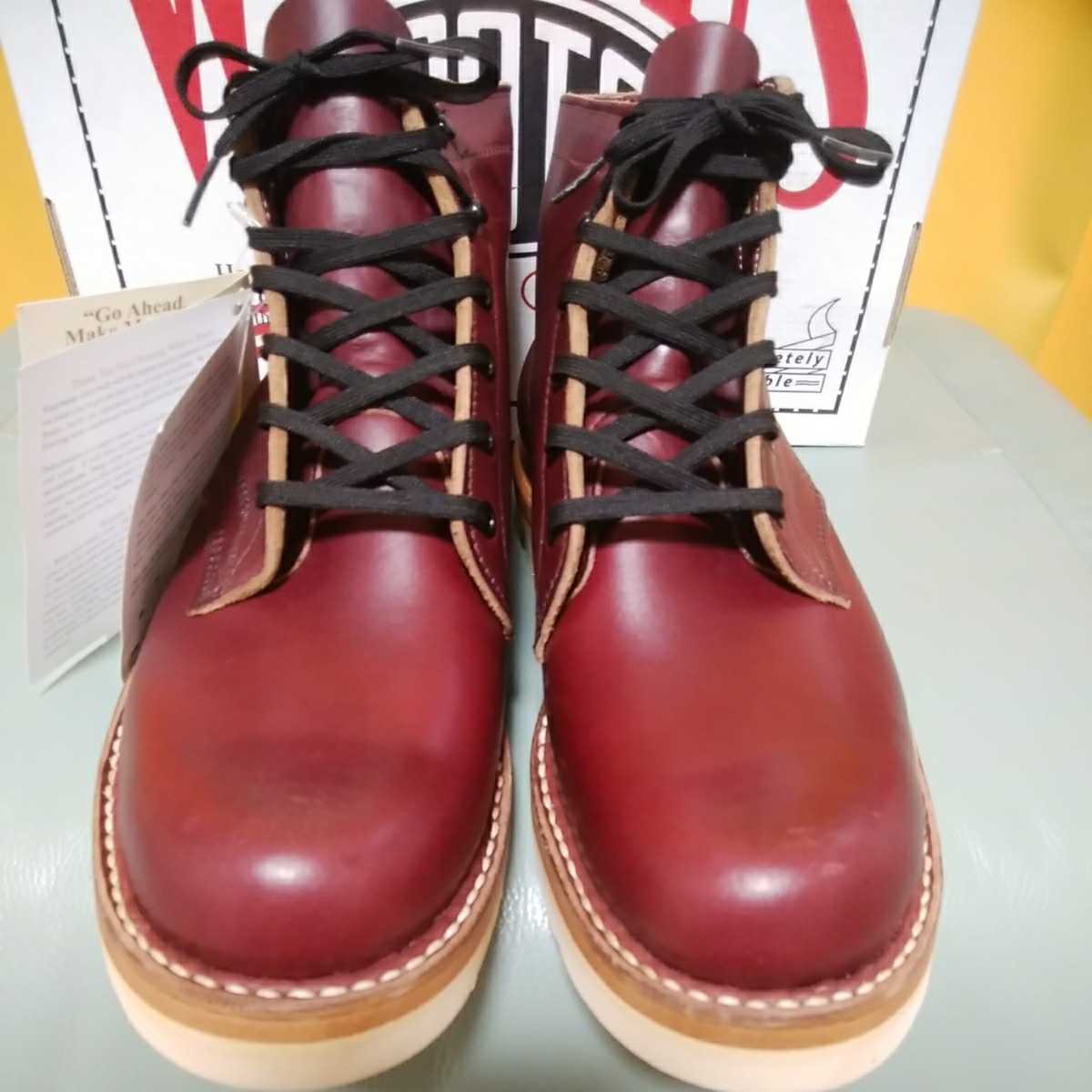 WHITE'S BOOTS ホワイツブーツ セミドレス 9E カラー/burgund