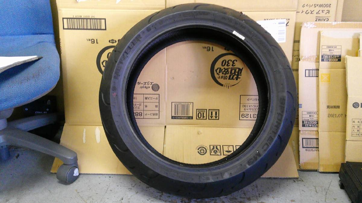 190/50-17 METZELER SPORTEC M3 メッツラー スポルテックM3 新古品 F⁄R