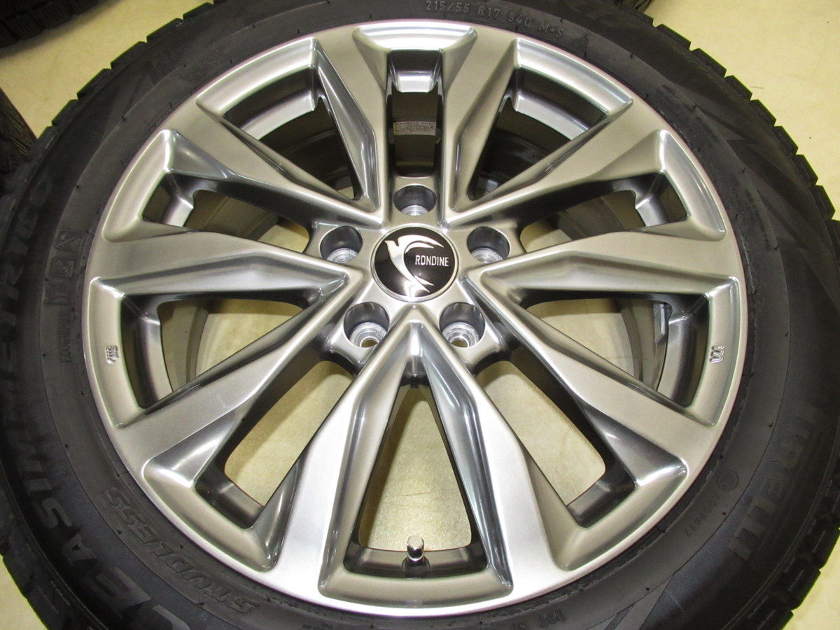 車 希少！DOALL RONDINE SCETO17インチ ホイール4本セット