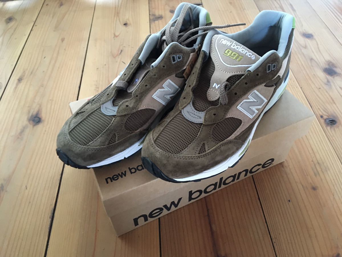 海外限定 新品 英国製 ニューバランス New Balance M991 lb ヌバック 