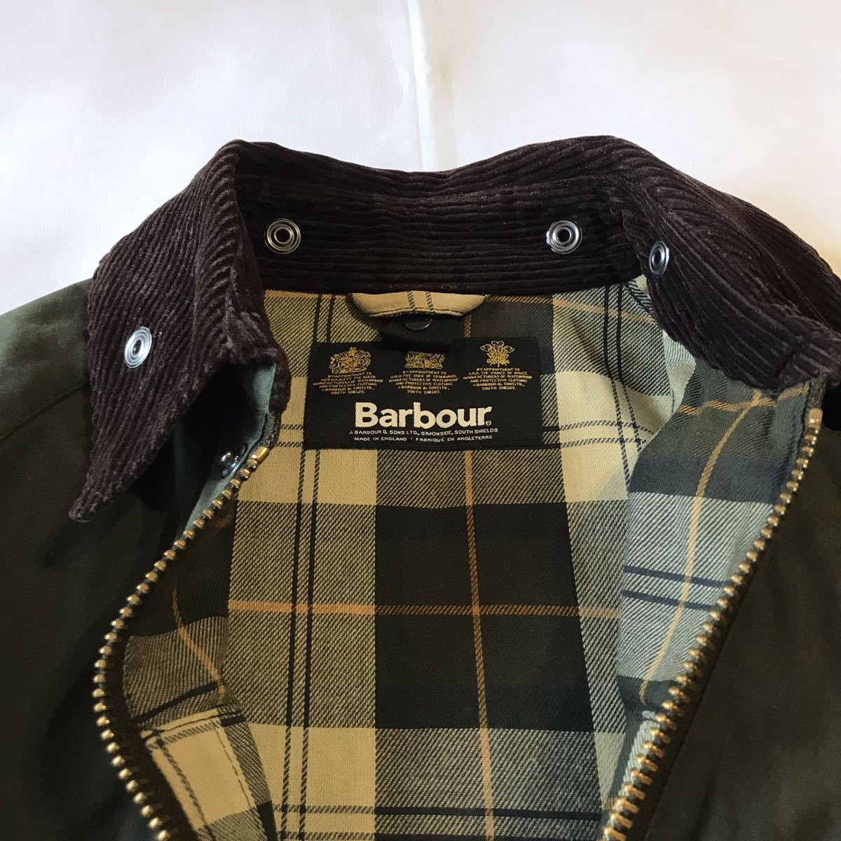 美品Barbour BEDALE SL 36 バブアービデイルオイルドジャケット Barbour（バブアー） ビデイル オイルドコットンジャケット メンズ