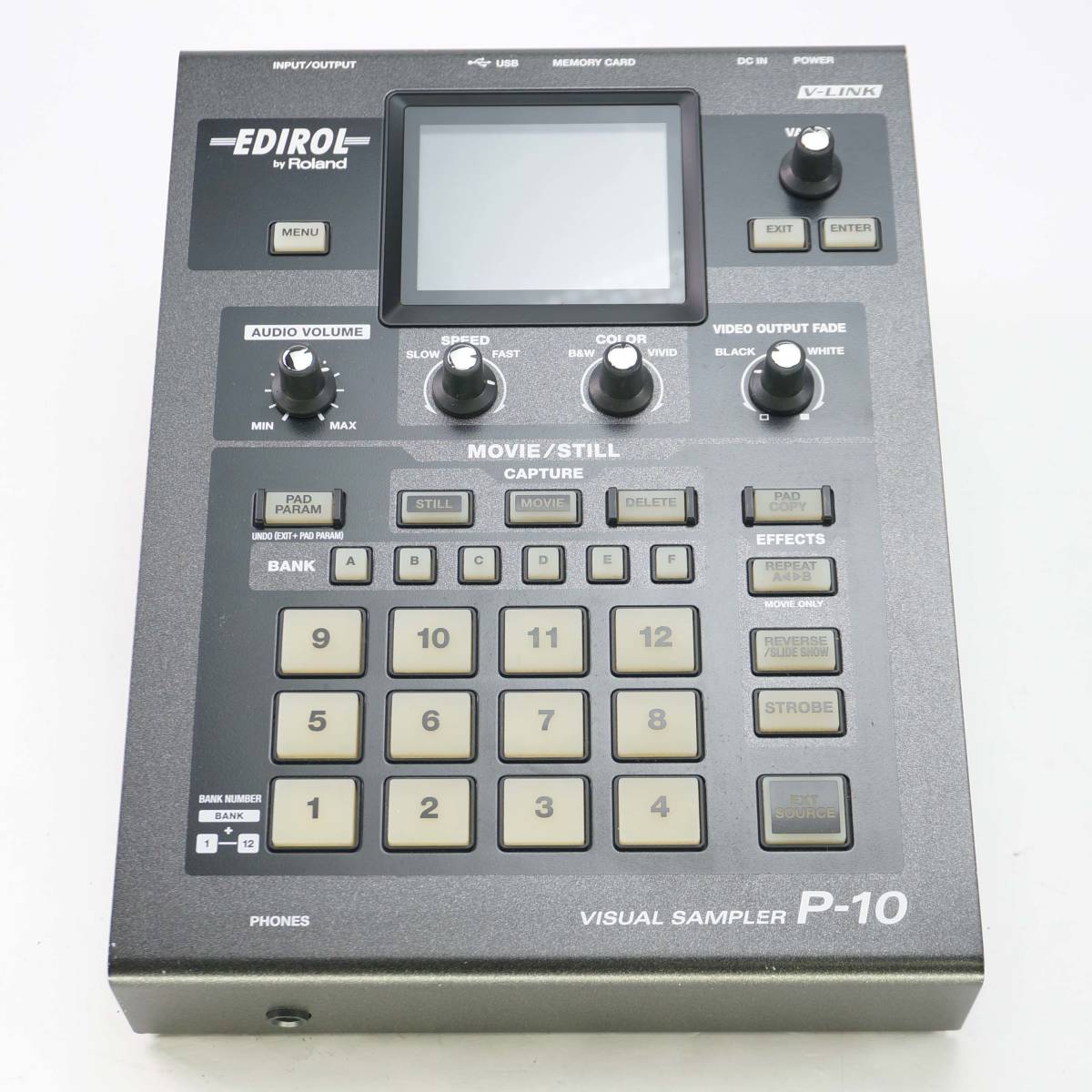 ジャンク】DJ/VJ機器 Roland P-10 EDIROL Visual Sampler ローランド