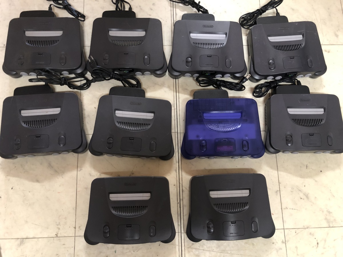 大人気，100%新品 任天堂64 本体 10台まとめ(本体、アクセサリー)｜売買されたオークション情報、yahooの商品情報をアーカイブ公開 - オークファン 本体、アクセサリー