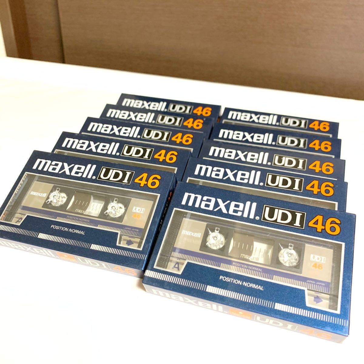 お買い得，新品 レトロ 超 10個 当時物 maxell UD I 46分 カセットテープ cassetteTAPE マクセル ヴィンテージ 10本 10巻(記録媒体)｜売買されたオークション情報、yahooの商品情報をアーカイブ公開 - オークファン 記録媒体