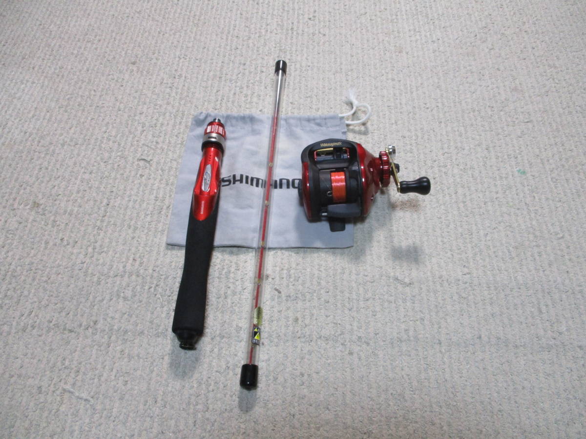 正規品 シマノ ワカサギマチック リール右巻き システムグリップ SH03穂先セット(淡水)｜売買されたオークション情報、yahooの商品情報をアーカイブ公開 - オークファン その他