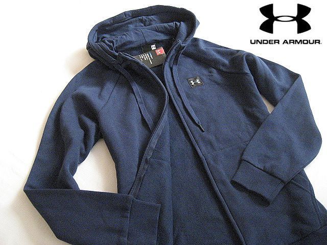  アンダーアーマー 高機能 ジップパーカージャケット ネイビー マークワッペン 裏起毛 KEEPS YOU WARM. M UNDER ARMOUR(アンダーアーマー)｜売買されたオークション情報、yahooの商品情報をアーカイブ ジャンパー、ジャケット