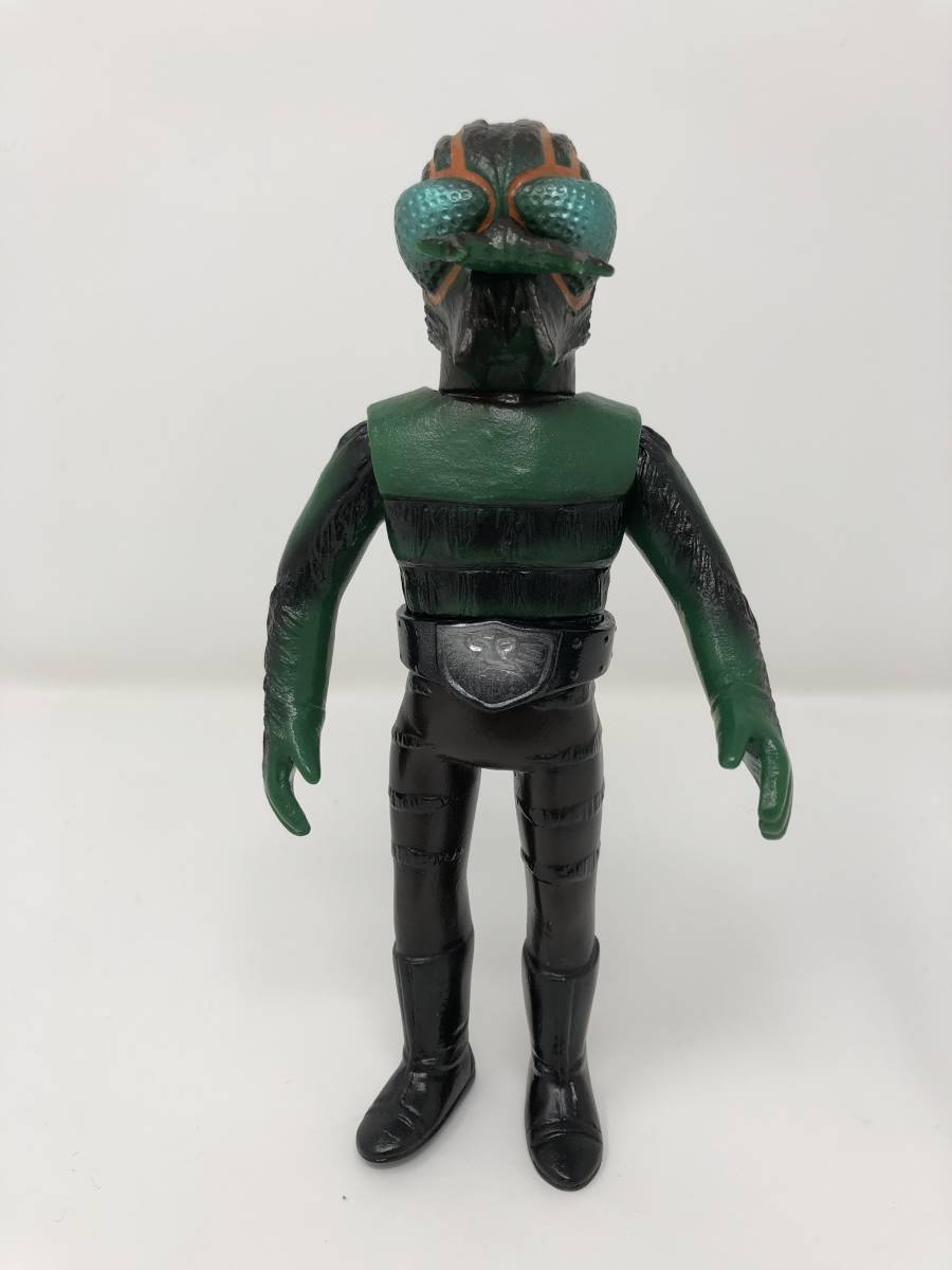 ハエ 男 フィギュア 仮面ライダー ハエ男 蠅男 ミニソフビ ポピー 旧