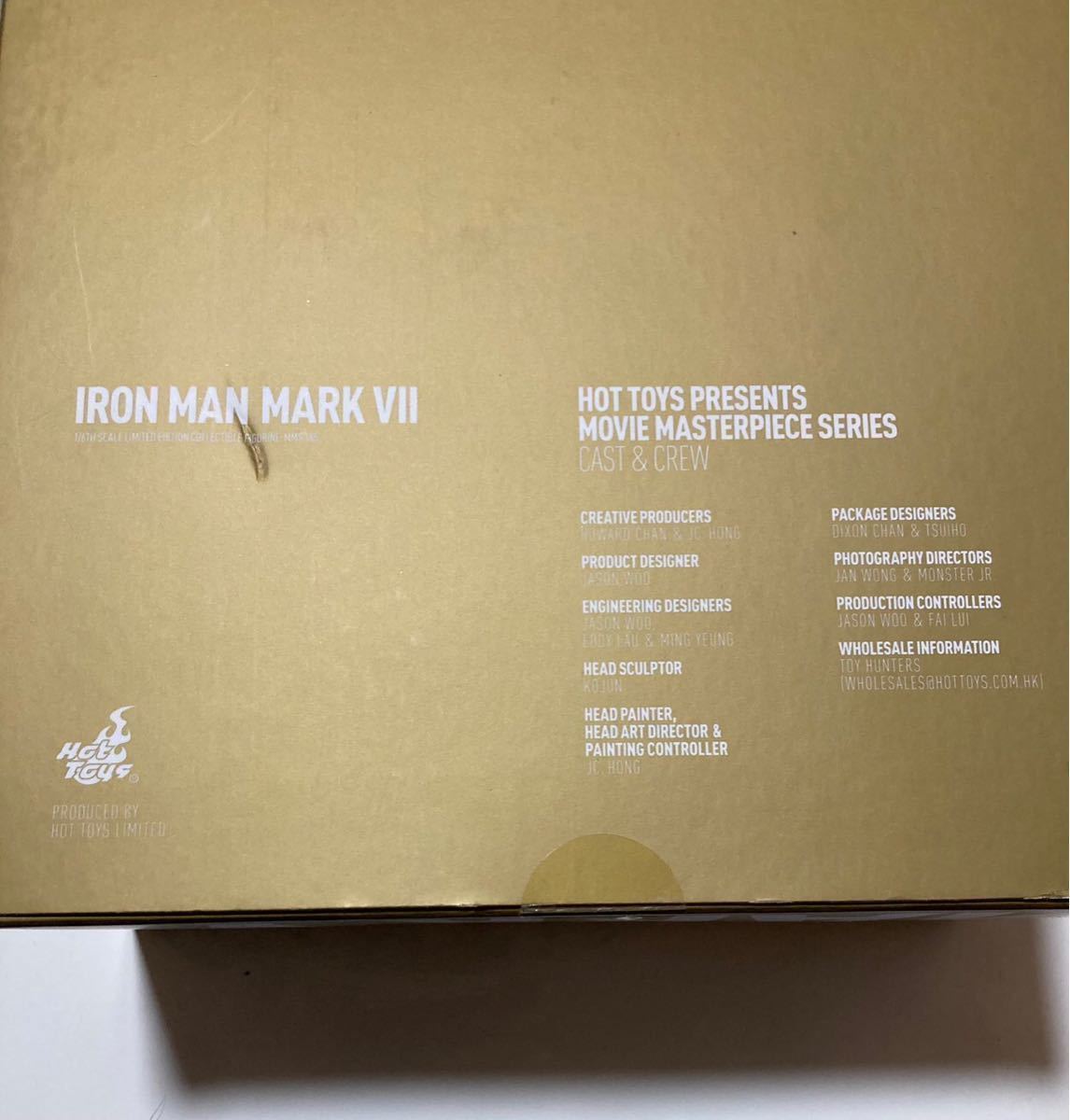 ホットトイズ ムービーマスターピース 1/6 アベンジャーズ MMS 185 アイアンマン・マーク7 中古品　開封済み_5