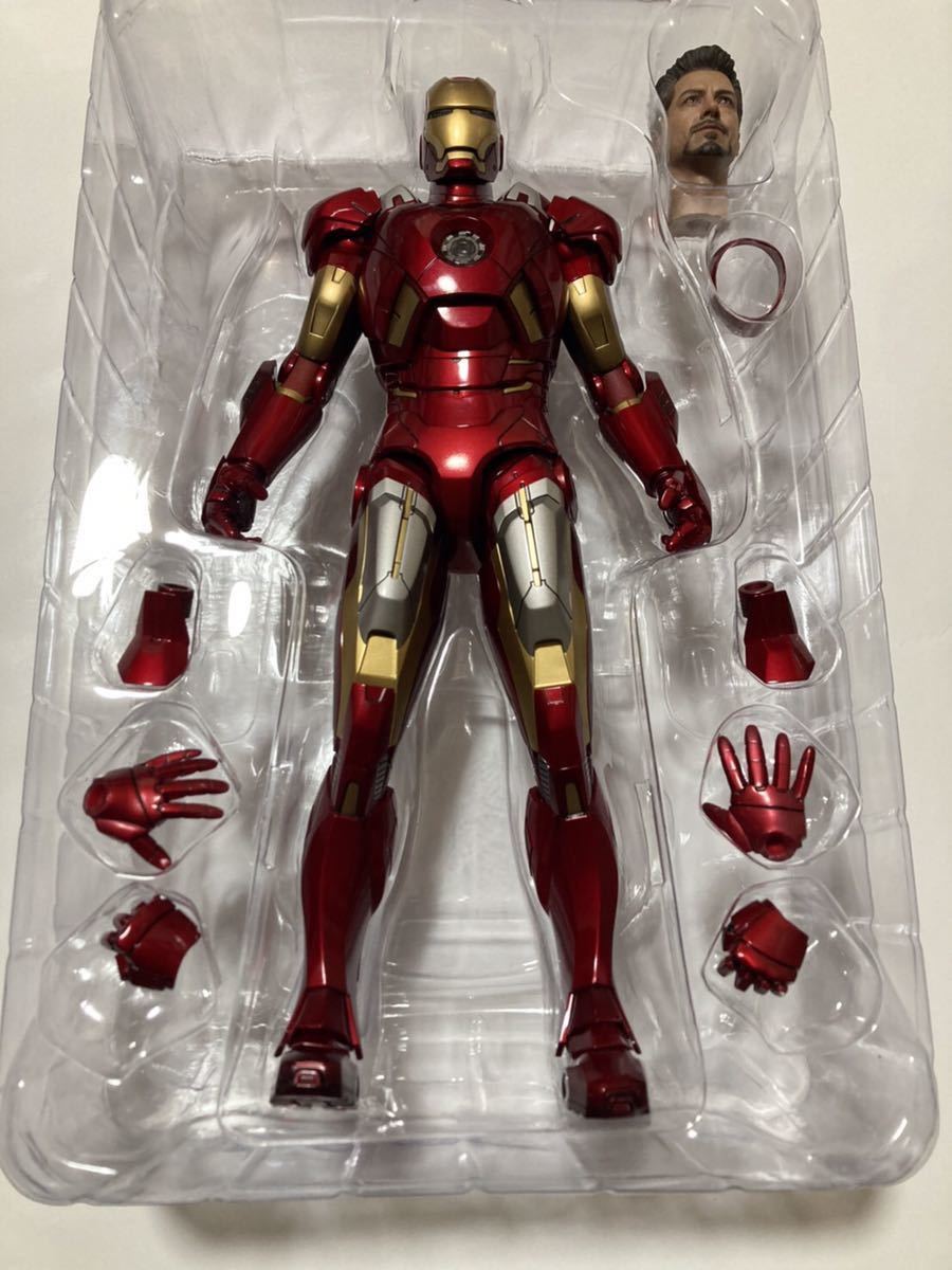 ホットトイズ ムービーマスターピース 1/6 アベンジャーズ MMS 185 アイアンマン・マーク7 中古品　開封済み_8