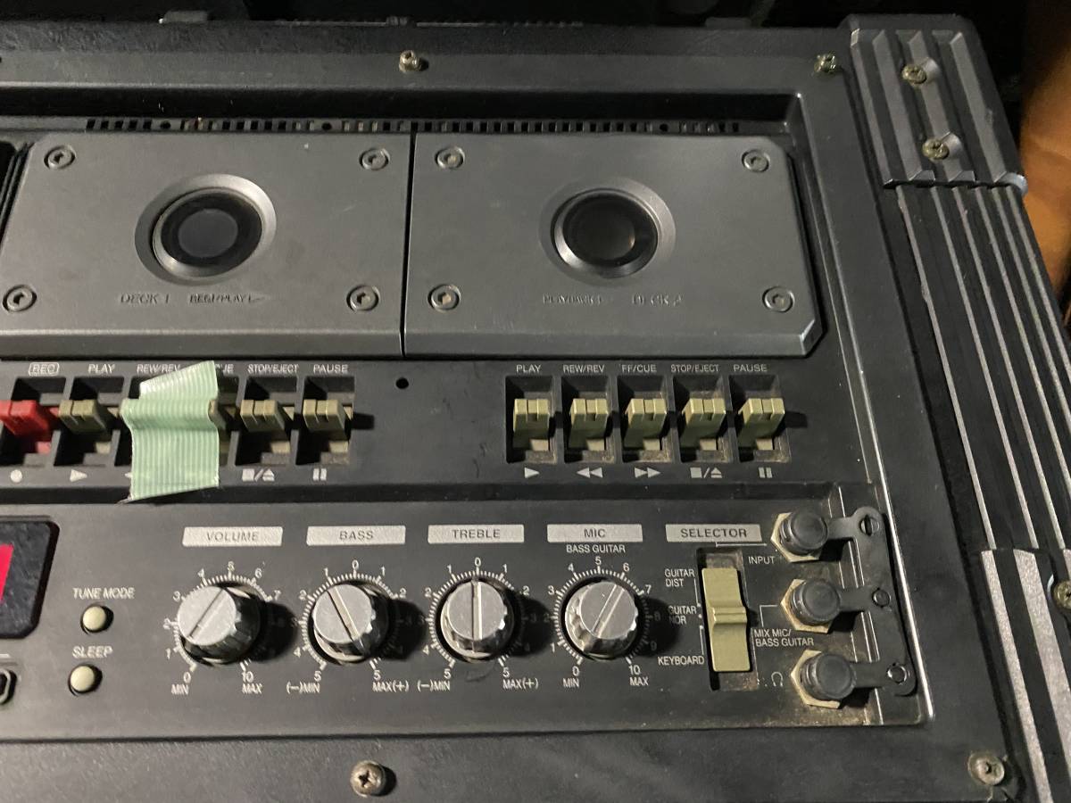 整備品パナソニッ PANASONIC RX-PA7 RIDDIMVOXラジカセ｜整備品