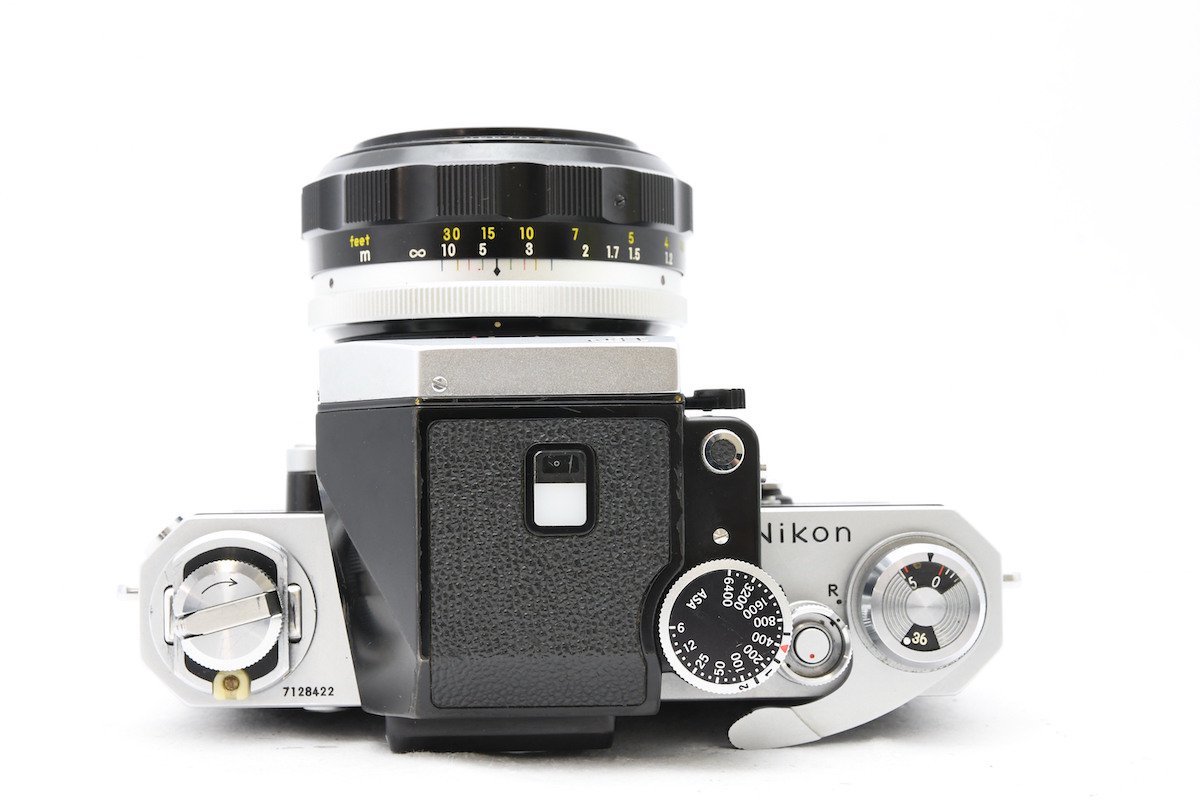 ◇ NIKON ニコン F フォトミックFTN 712万台 + 非AI NIKKOR-S Auto