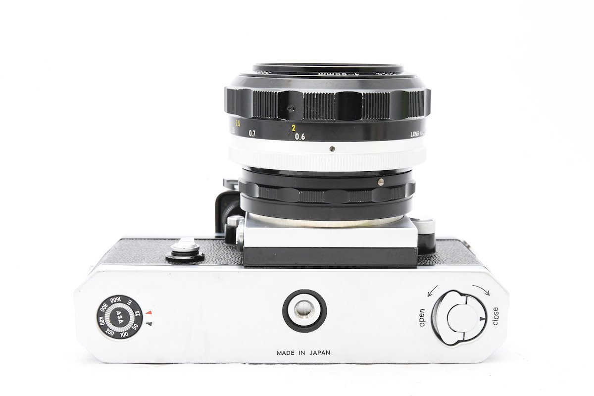 ◇ NIKON ニコン F フォトミックFTN 712万台 + 非AI NIKKOR-S Auto