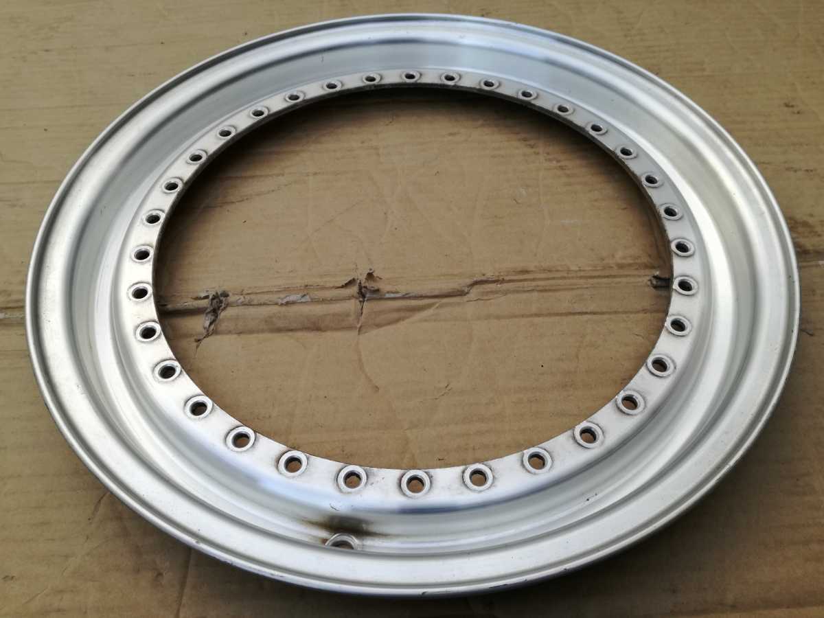 BBS RS 16インチ　0.5Jアウターリム 良品 0.5J 16inch BBS RS 純正アウターリム 1枚 0.5×16 outer lips for