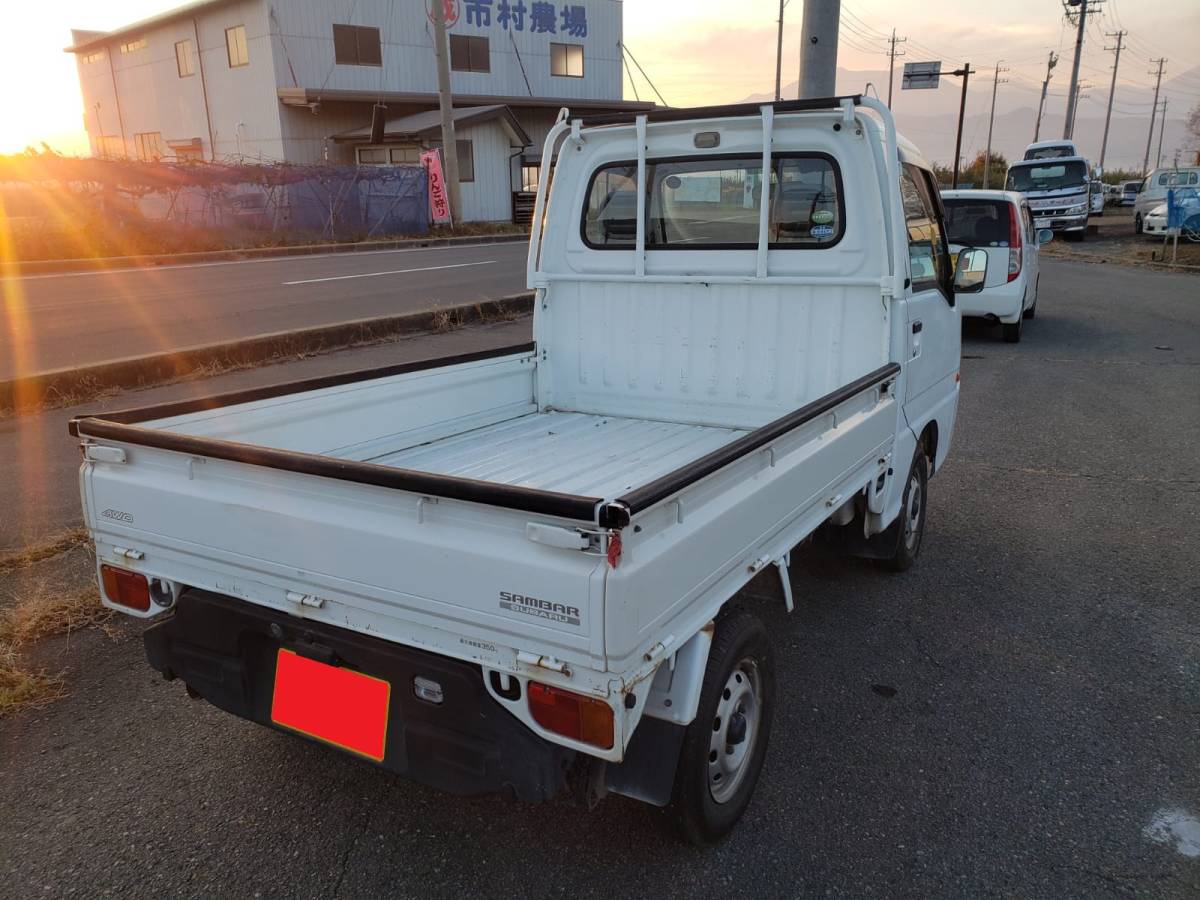 スバル サンバートラック 5速マニュアル 4WD h17 サンバー」の 