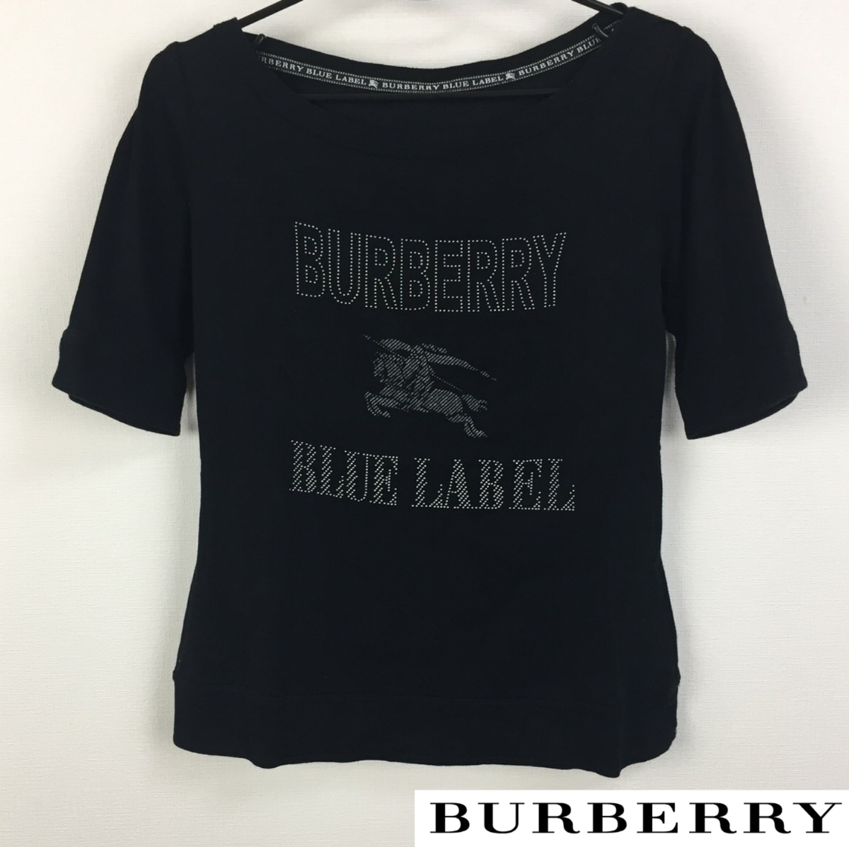 BURBERRY BLUE LABEL - BURBERRY BLUE LABEL チェック柄 五分袖