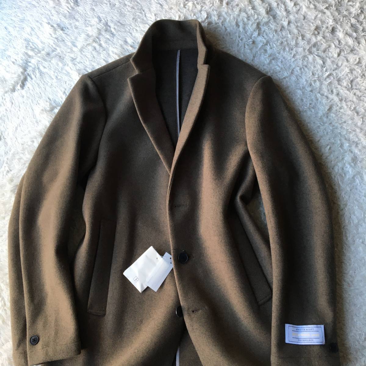 エディフィス購入 極上retec ウール チェスターコート メンズ Lサイズ グレー イタリアンスタイル Lサイズ 売買されたオークション情報 Yahooの商品情報をアーカイブ公開 オークファン Aucfan Com