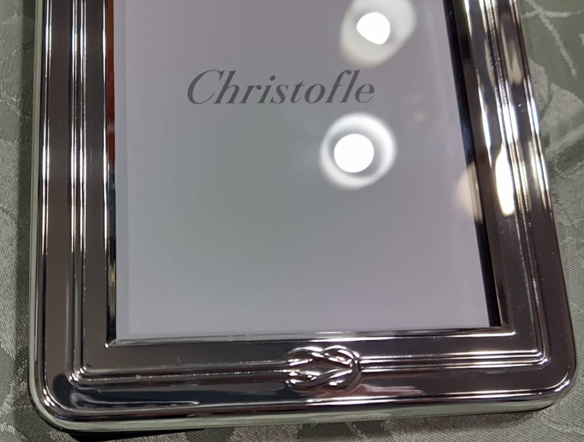 フォトフレーム クリストフル Christofle 未使用品CHRISTOFLE 銀座和