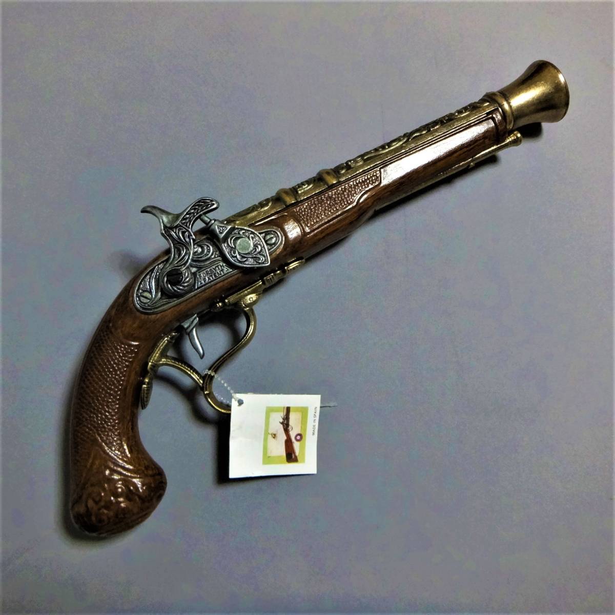 スペイン製 レプリカ短銃/装飾銃/SKO1111BR/舶来品/インテリアの入札
