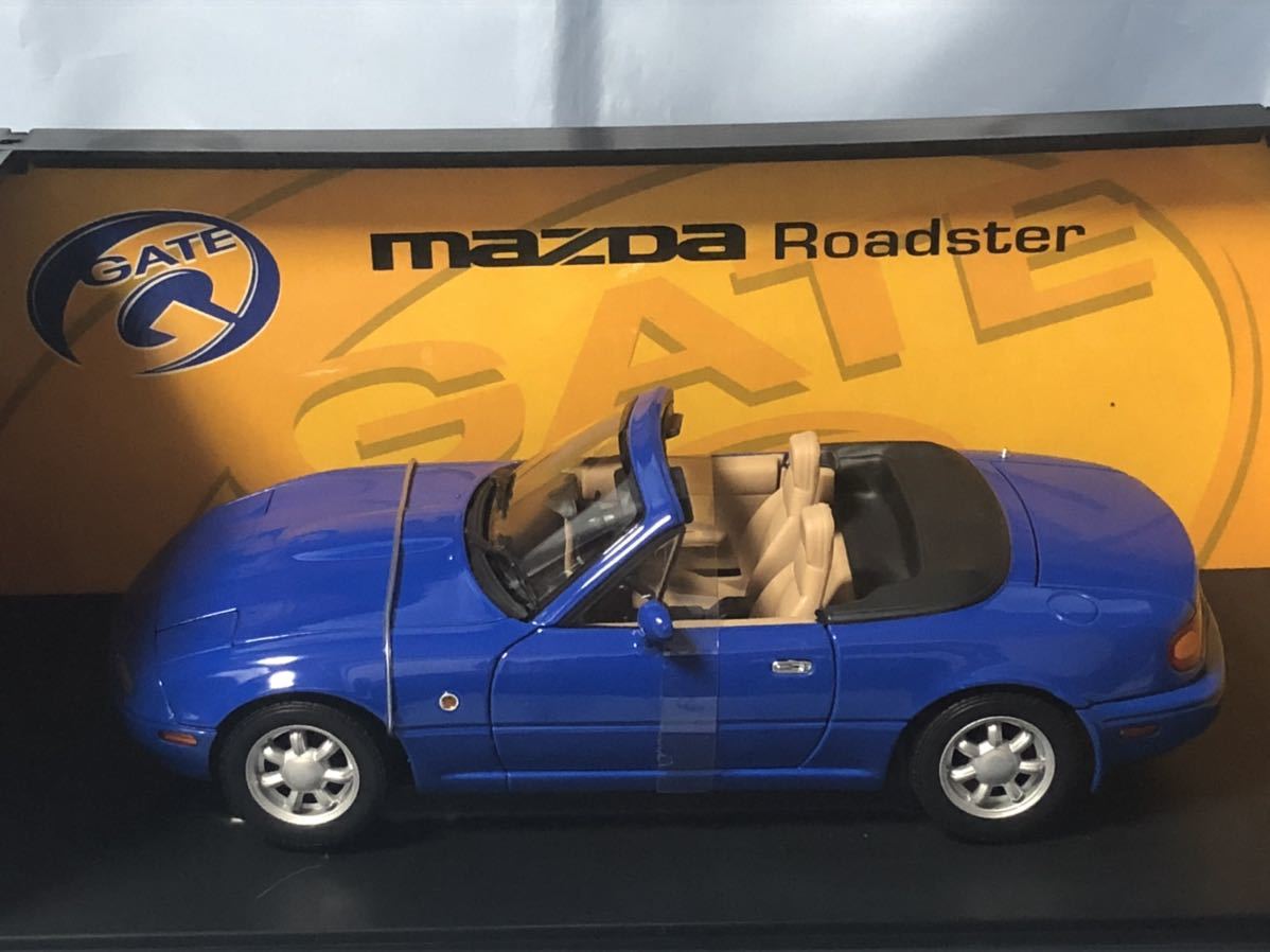 希少GATE MAZDA MX-5 1⁄18 マリナーブルー .: 1⁄18 GATE