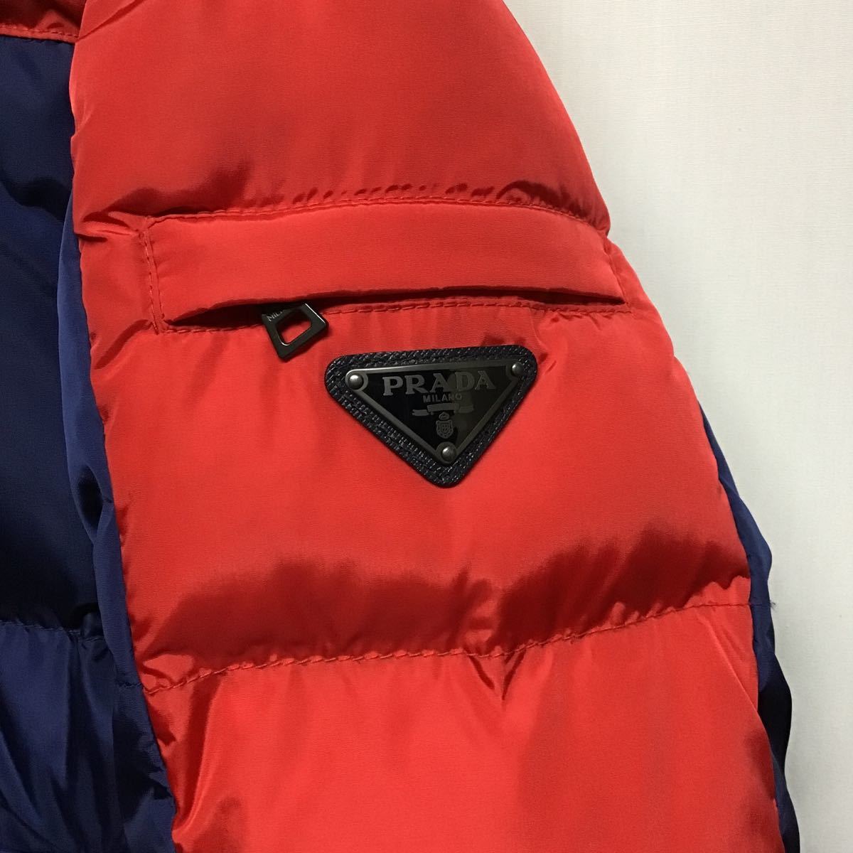 PRADA プラダ】LINEA ROSSA リネアロッサ 48 SGH417 ナイロン レッド 