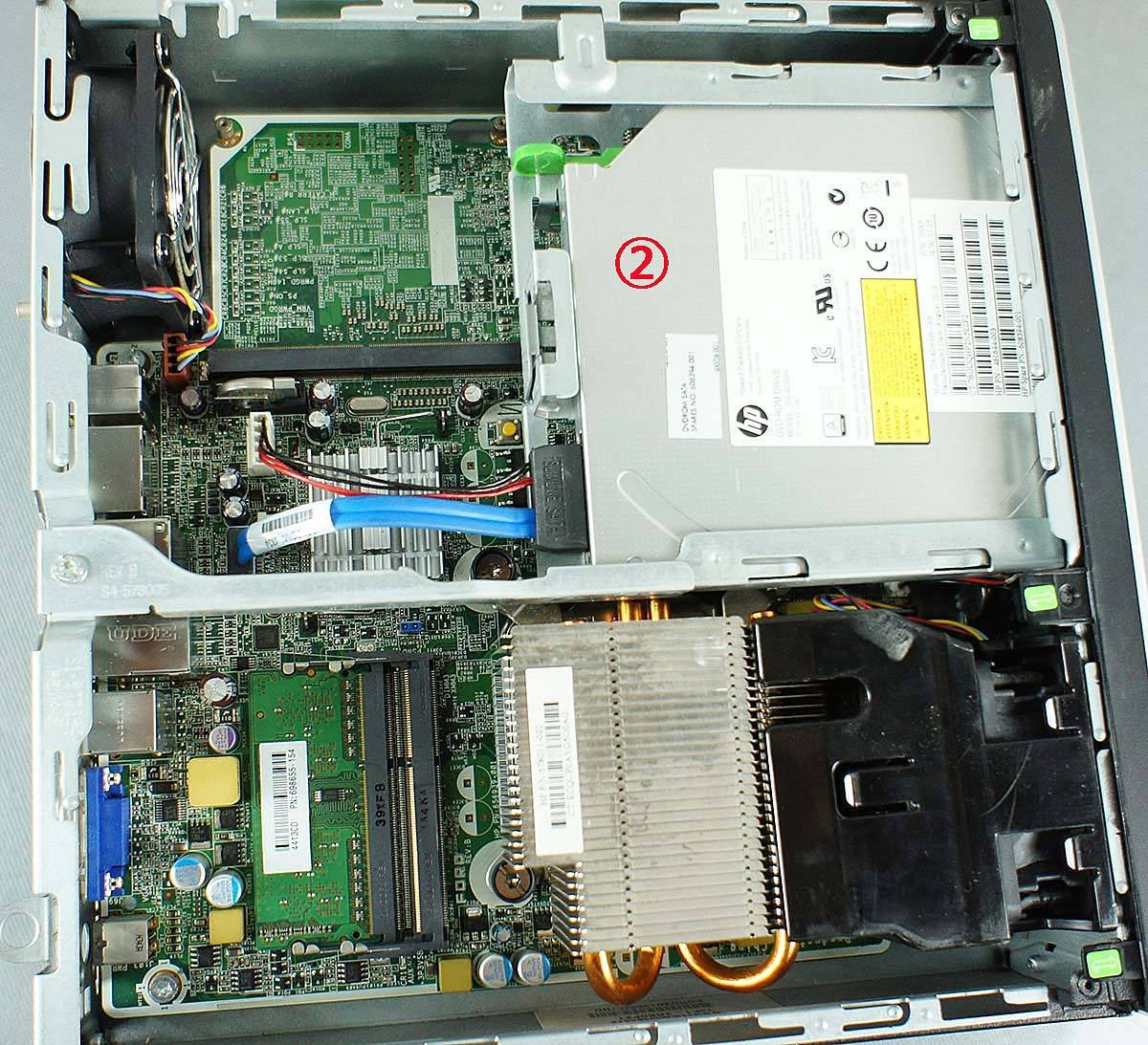 2台セット ジャンク含む HP Compaq Elite 8300 USDT QV997AV/Pentium G2030/メモリ2GB/HDD無/デスク PC タワー S110920 HP Elite Compaq i3 DVDマルチ[48176] PC