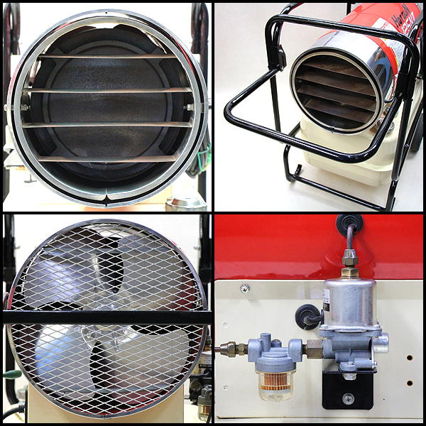 静岡製機 ジェットヒーター HG125NⅡ ホットガン 灯油 100V HG125N2