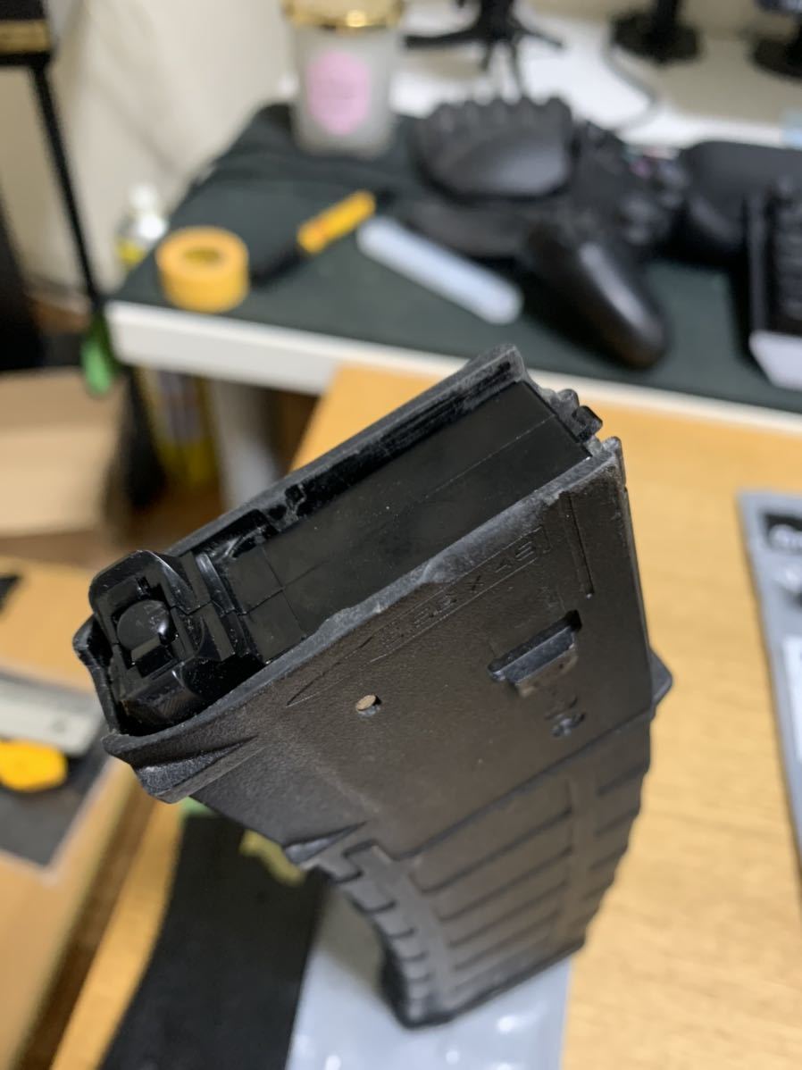 ②実マガジン Pmag40 BLK 加工品 PTW トレポン RTW ポンポコマガジン