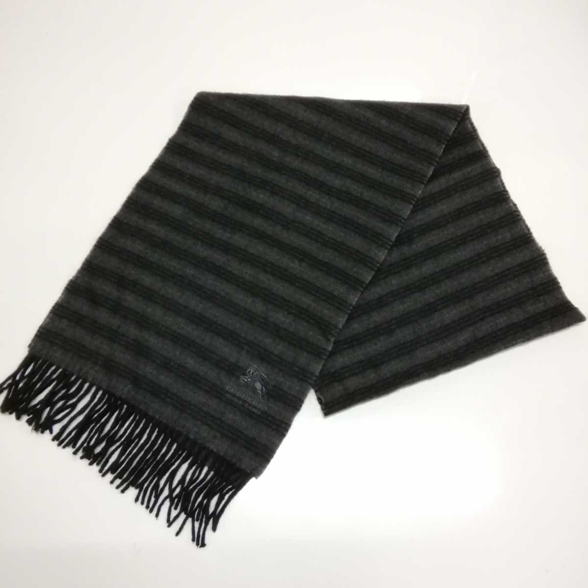 BURBERRY BLACK LABEL カシミヤ100%マフラー、ストール BURBERRY BLACK