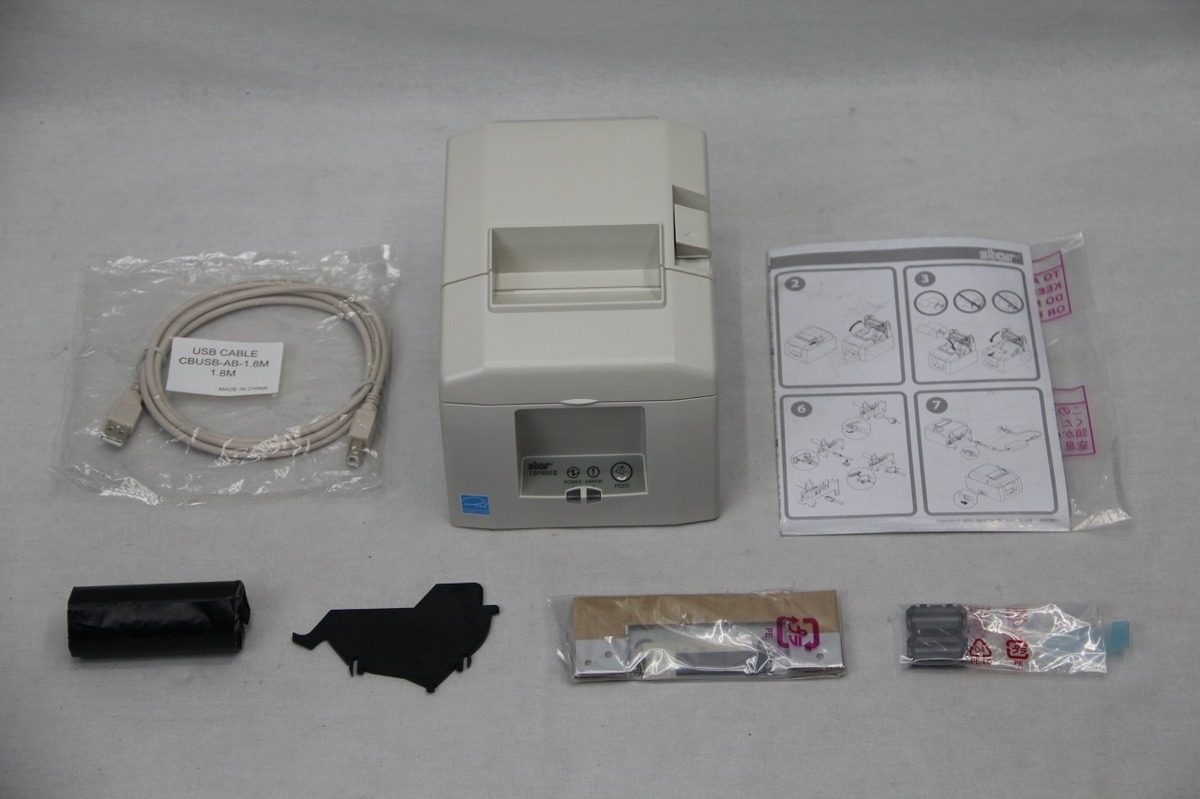 Star スター精密 サーマルプリンター TSP650II (USB、AC アダプタなし