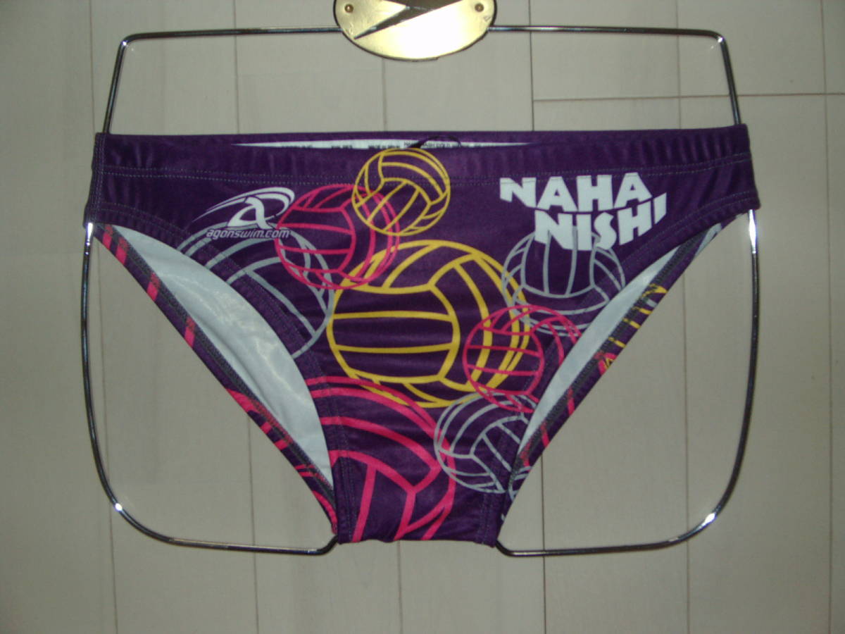 アゴン　agon 防衛大　ブーメラン型水球用水着　男子水球部　ポロパン　競パン agon swim ポロパン ブーメラン型水球水着 那覇西高校 沖縄県 男子水球