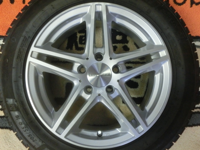 ◇美品◇ユーロフォルシュ◇MI Xアイス3+ 205/55R16 2017年製◇ベンツ
