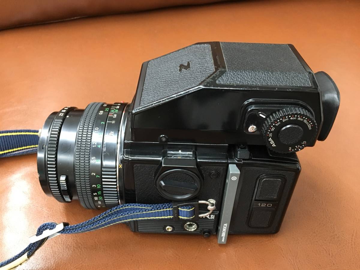 Zenza Bronica ETR 75mm ETR-Si Si BRONICA F2.8, Lomography · PE 