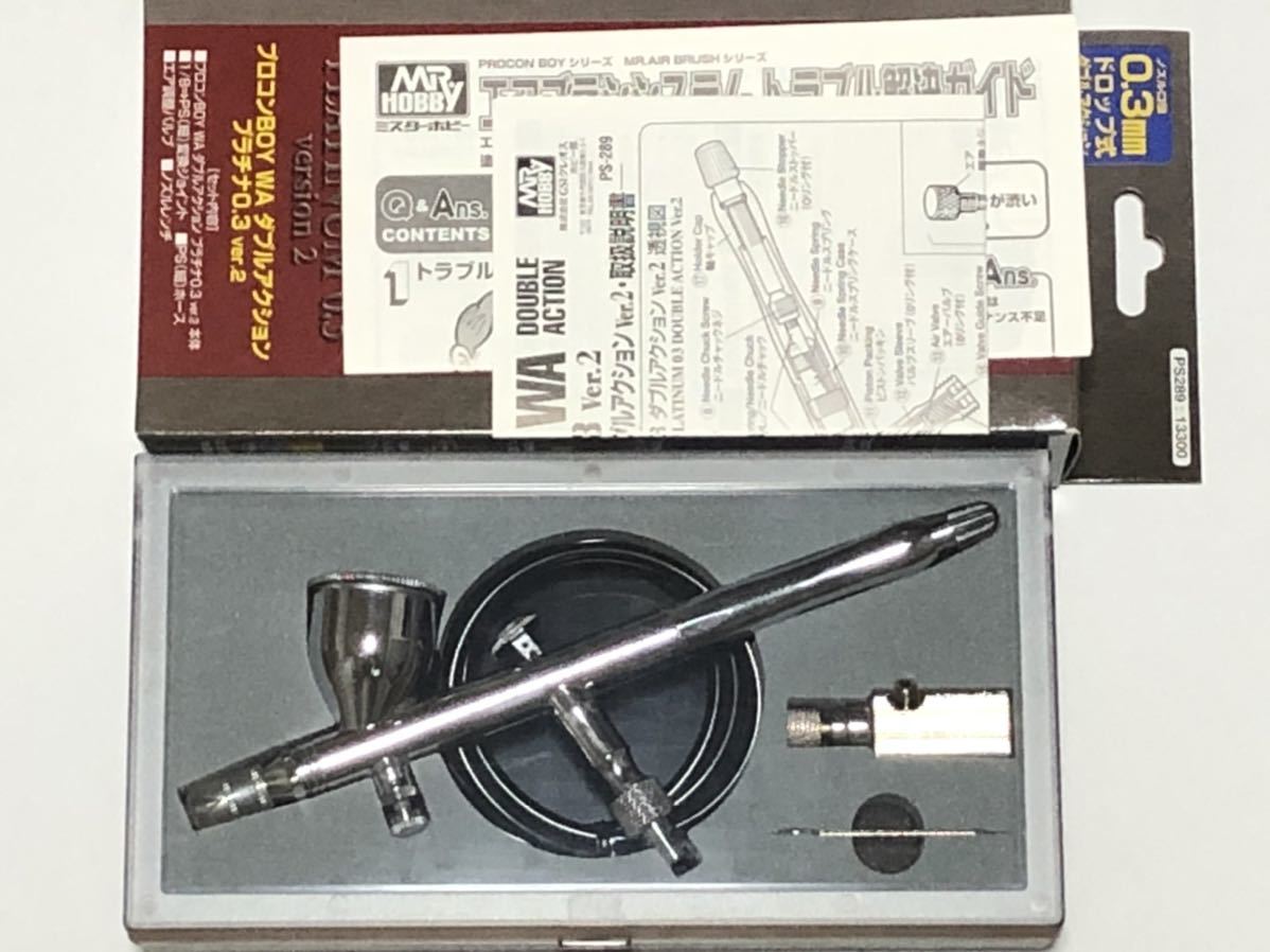 爆買い，品質保証 GSIクレオス エアブラシ ダブルアクション プロコン BOY WA プラチナ 0.3 ver.2 PS-289 ジャンク品(塗装用品)｜売買されたオークション情報、yahooの商品情報をアーカイブ公開 - オークファン その他