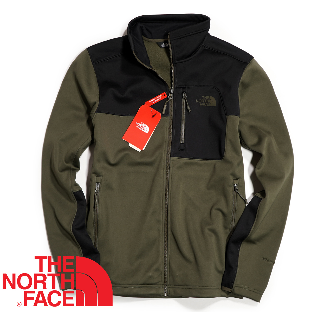 新作，爆買い 本物 USA購入 THE NORTH FACE ノースフェイス Apex Risor Jacket グリーン / XL ソフトシェルジャケット 海外限定(その他)｜売買されたオークション情報、yahooの商品情報をアーカイブ公開 - オークファ 男性用