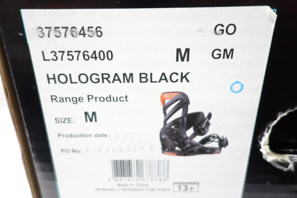中古 キレイ 15/16 SALOMON HOLOGRAM Mサイズ スノーボード