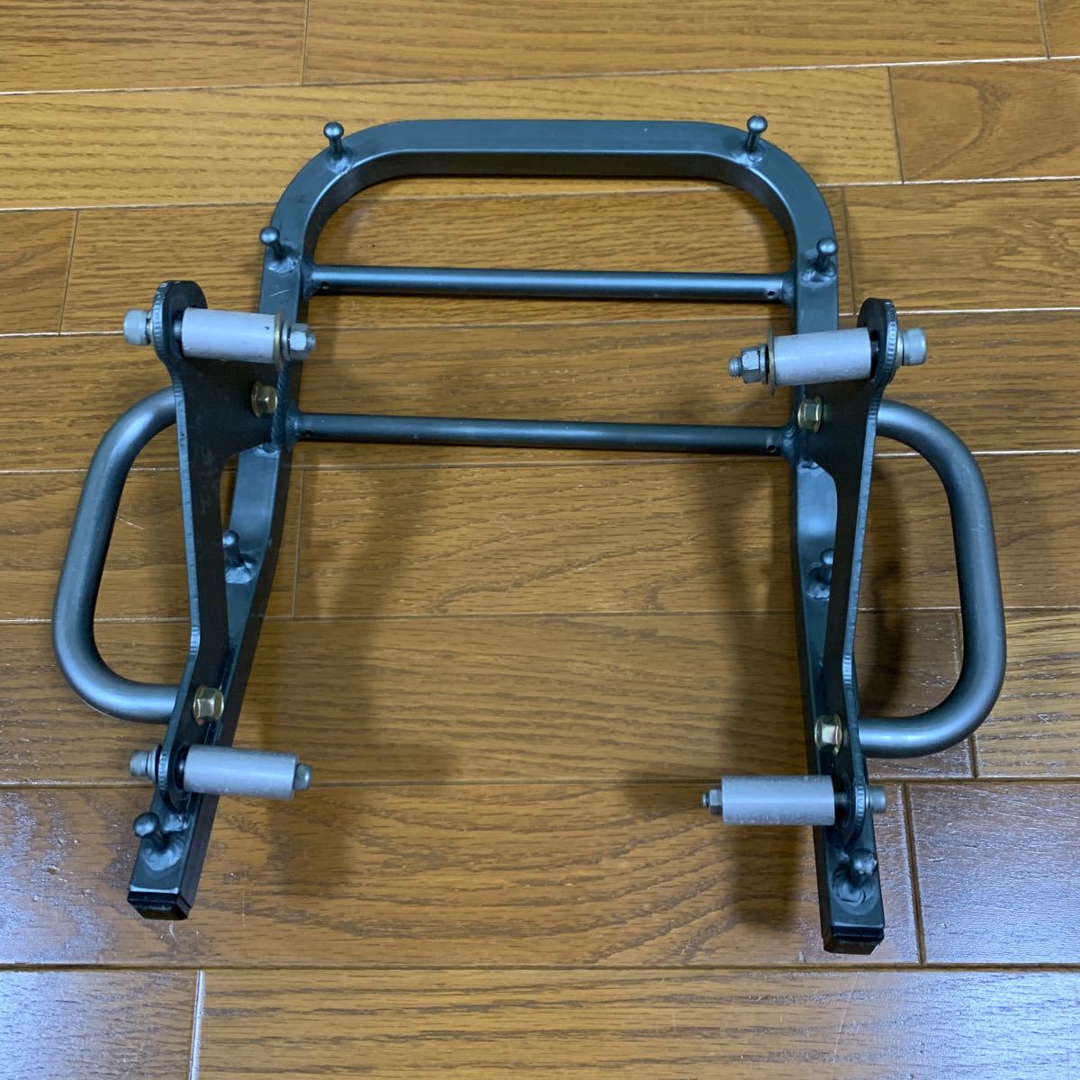 曲がり無 タカツ製 DR-Z400SM リアキャリア SK44A サイドアーム付 