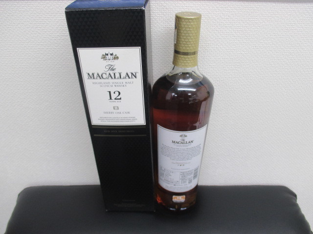 12年 マッカラン シェリーオークカスク 700ml シェリーオーク ザ ザ