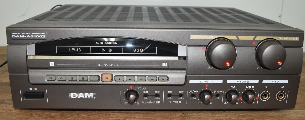 第一興商 ステレオミキシングアンプ カラオケ機器 DAM-A5100II - Yahoo