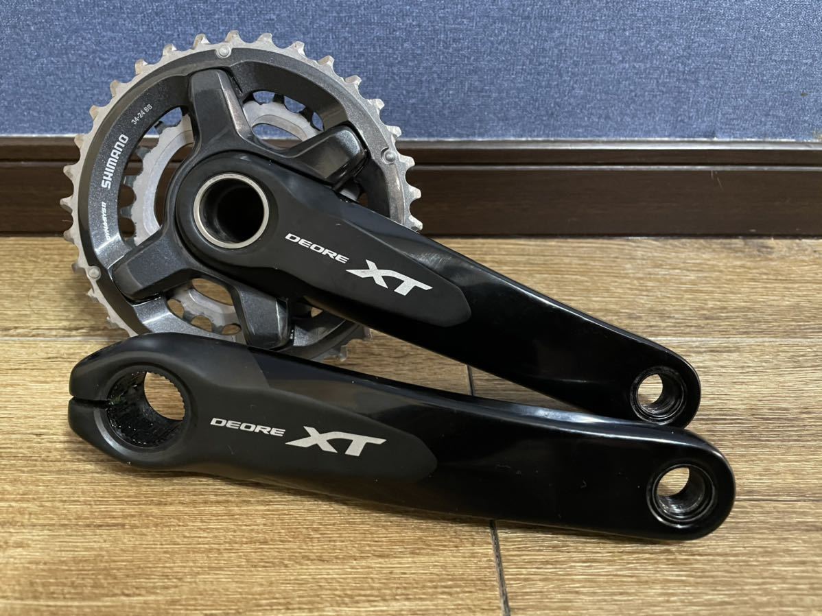 限定セール，2026 SHIMANO シマノ XT FC-M8000-2 165mm 34-24T XT クランク(クランク)｜売買されたオークション情報、yahooの商品情報をアーカイブ公開 - オークファン クランク