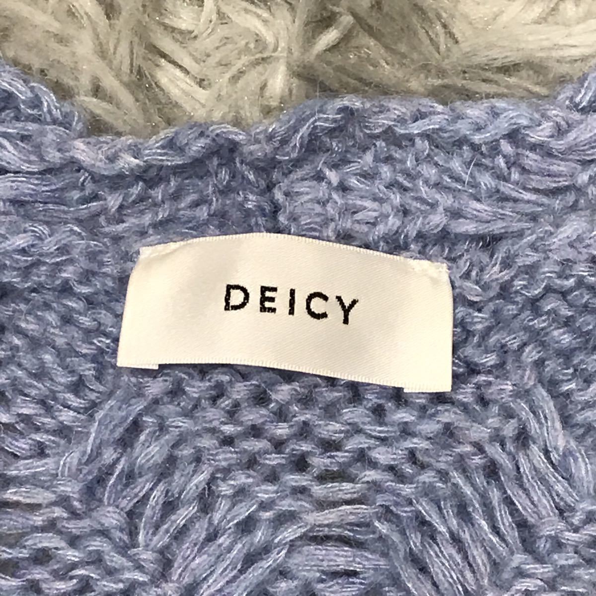 deicy♡BIGスリーブケーブルニット deicy - deicy BIGスリーブケーブルニット デイシー ニットの通販 by