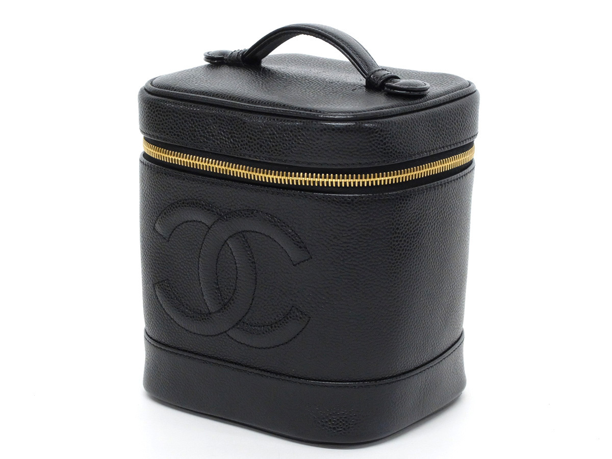 期間限定 美品【CHANELシャネル】バニティ デカココマーク 