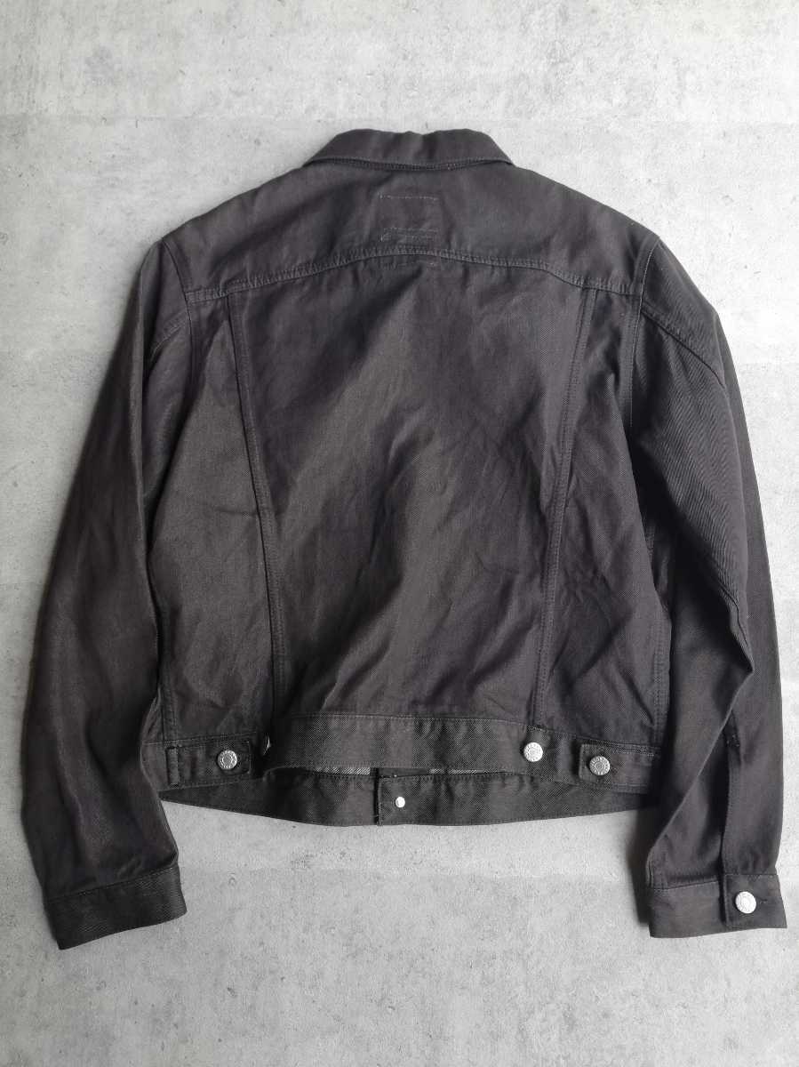 初期 本人期 HELMUT LANG RAW SILK DENIM 黒 M 50 イタリア製 Gジャン 