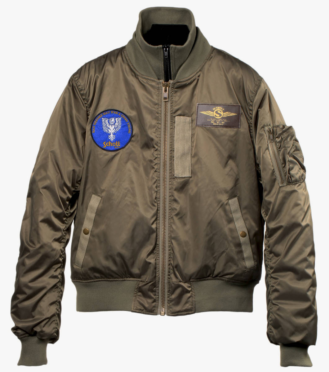 グリーン 中古・古着通販Schott ダウンジャケット schott（ダウン 