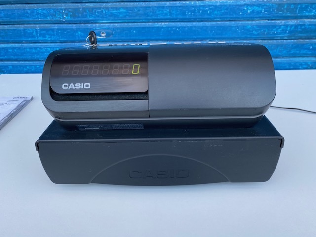 カシオ CASIO TE-2300 電子レジスター レジ 鍵あり カシオレジスター