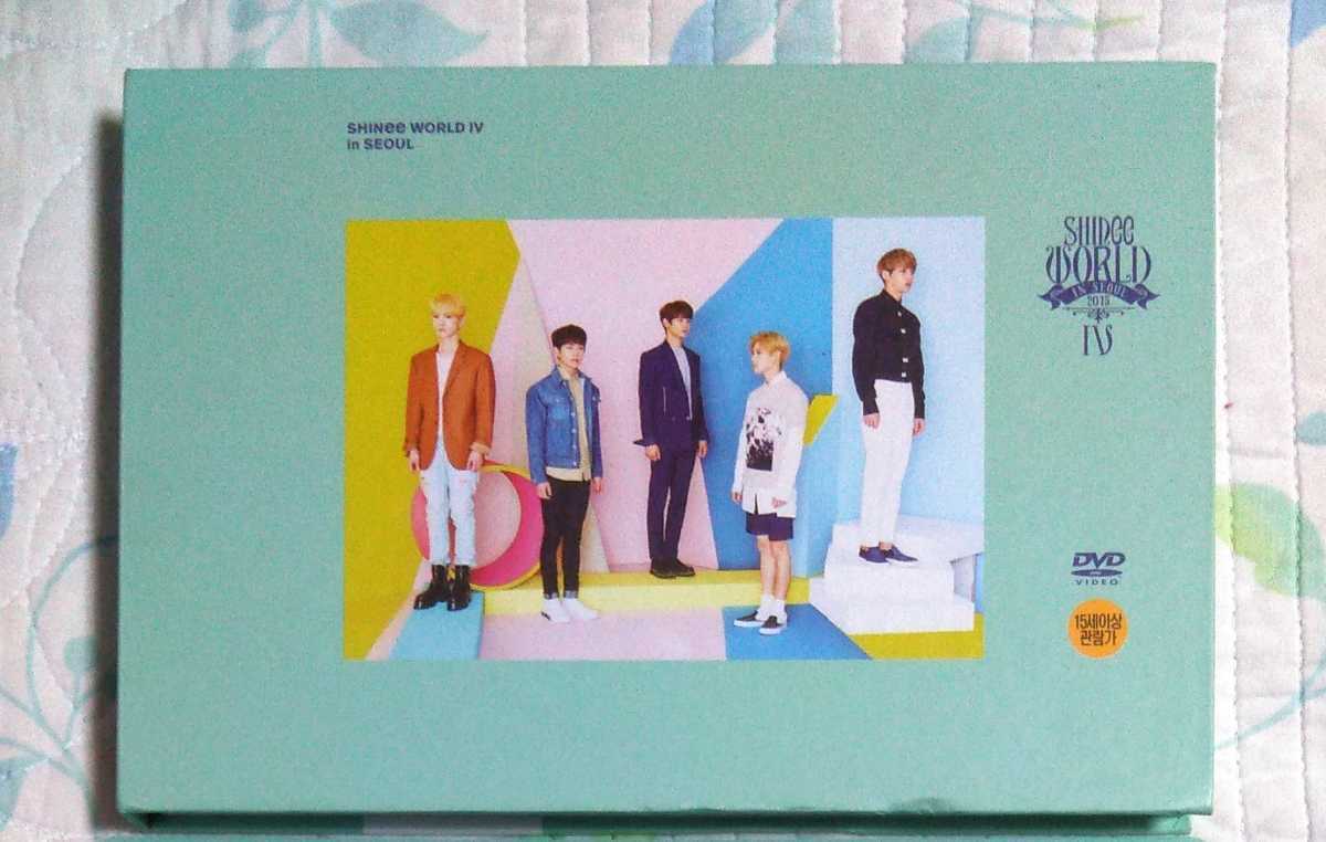 SHINee World Ⅳ DVD テミン オニュ キー ジョンヒョン ミンホ 美品