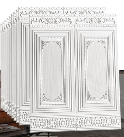 10枚70cm×90cm 背景壁 3D立体レンガ模様壁紙 防水汚い．防止カビ
