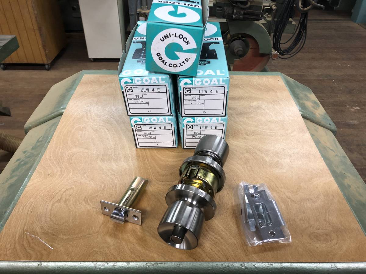 格安，高品質 業者様向け No.78 ゴール ドアノブ バックセット89mm キーなしタイプ ５個セット 品番：ULW-4E(内装材料一般)｜売買されたオークション情報、yahooの商品情報をアーカイブ公開 - オークファン 内装材料一般