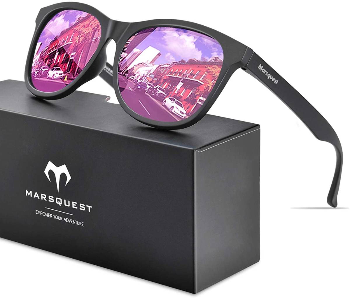最新作，人気SALE MARSQUEST 偏光 サングラス 偏光レンズ ウェリントン型 ミラー サングラス 超軽量フレーム採用 B07SPTNCDD(スポーツサングラス)｜売買されたオークション情報、yahooの商品情報をアーカイブ公開 - その他