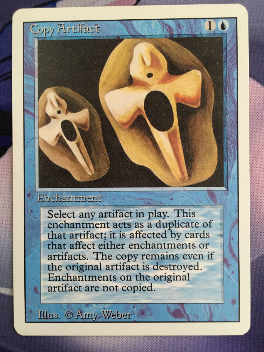 MTG 《Copy Artifact》 3ED 英語